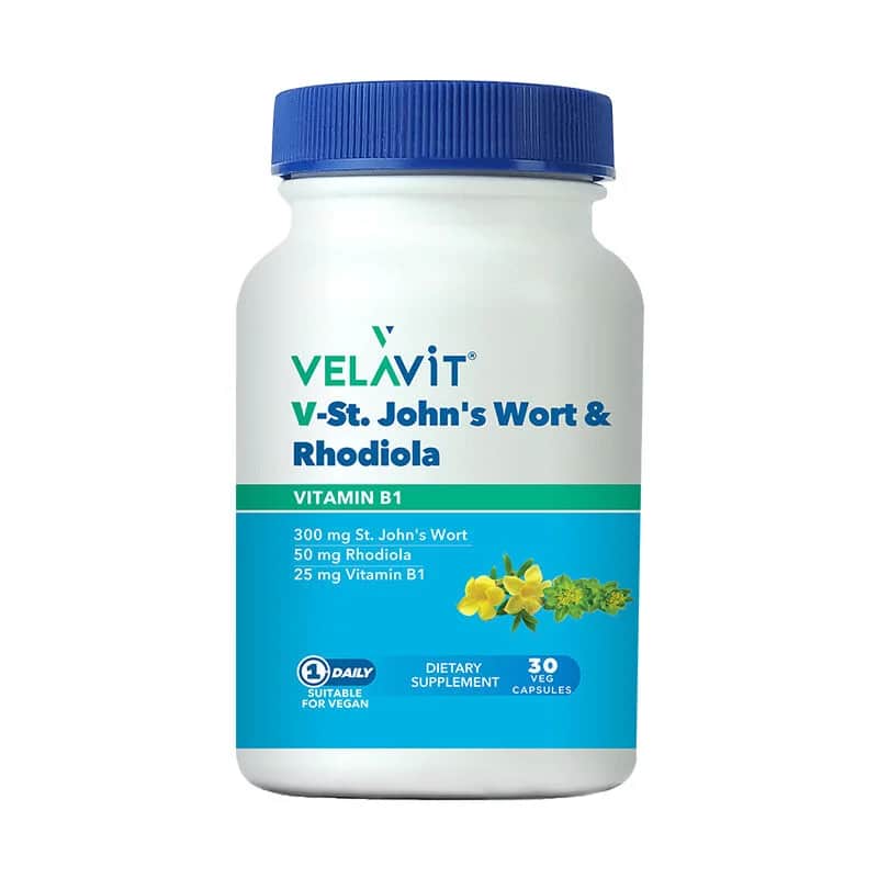 Velavit Johanniskraut &amp; Rhodiola 30-Kapseln