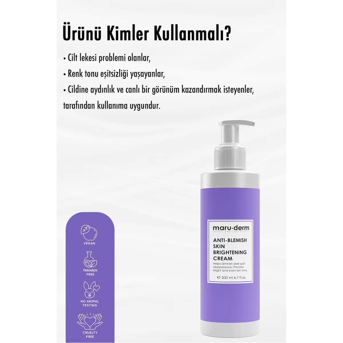 Maruderm Anti-Spot Aufhellungscreme 200ml
