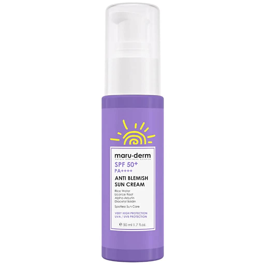 Maruderm SPF50+ Anti-Fleck Sonnencreme - Fleckenreduzierend 50ml