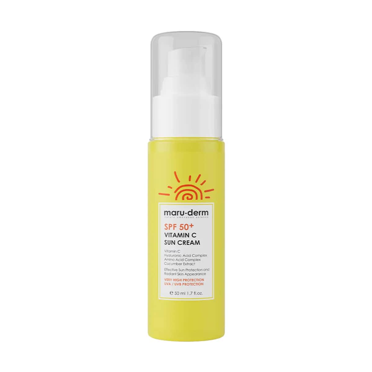 Maruderm SPF 50+ Vitamin C Sonnencreme - 50ml