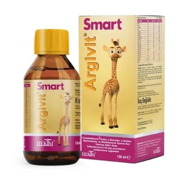 Argivit Smart Sirup 150ml Multivitamin für die Gesundheit von Kindern