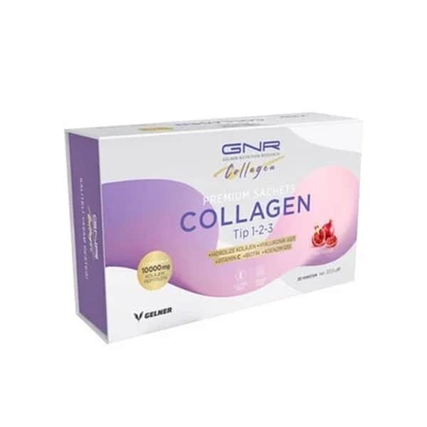 GNR Hydrolysiertes Kollagen Granatapfel Supplement | 30 Sachets