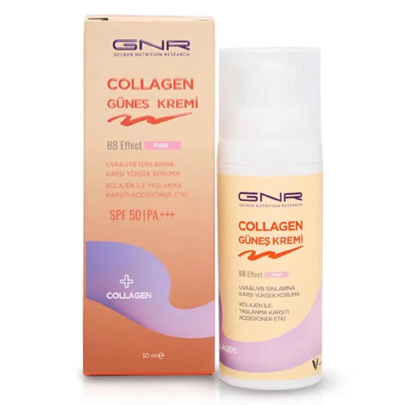 Gnr Collagen Sonnencreme SPF 50 BB Cream Pink - 50ml