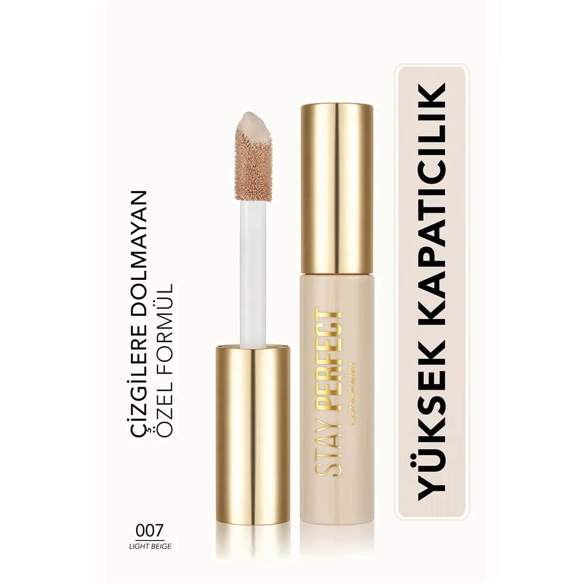Flormar Stay Perfect Concealer 007 Hellbeige