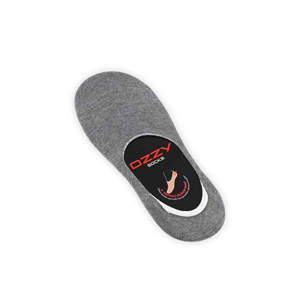 Ozzy Damen Nahtlose Ballerina Socken 4er-Pack