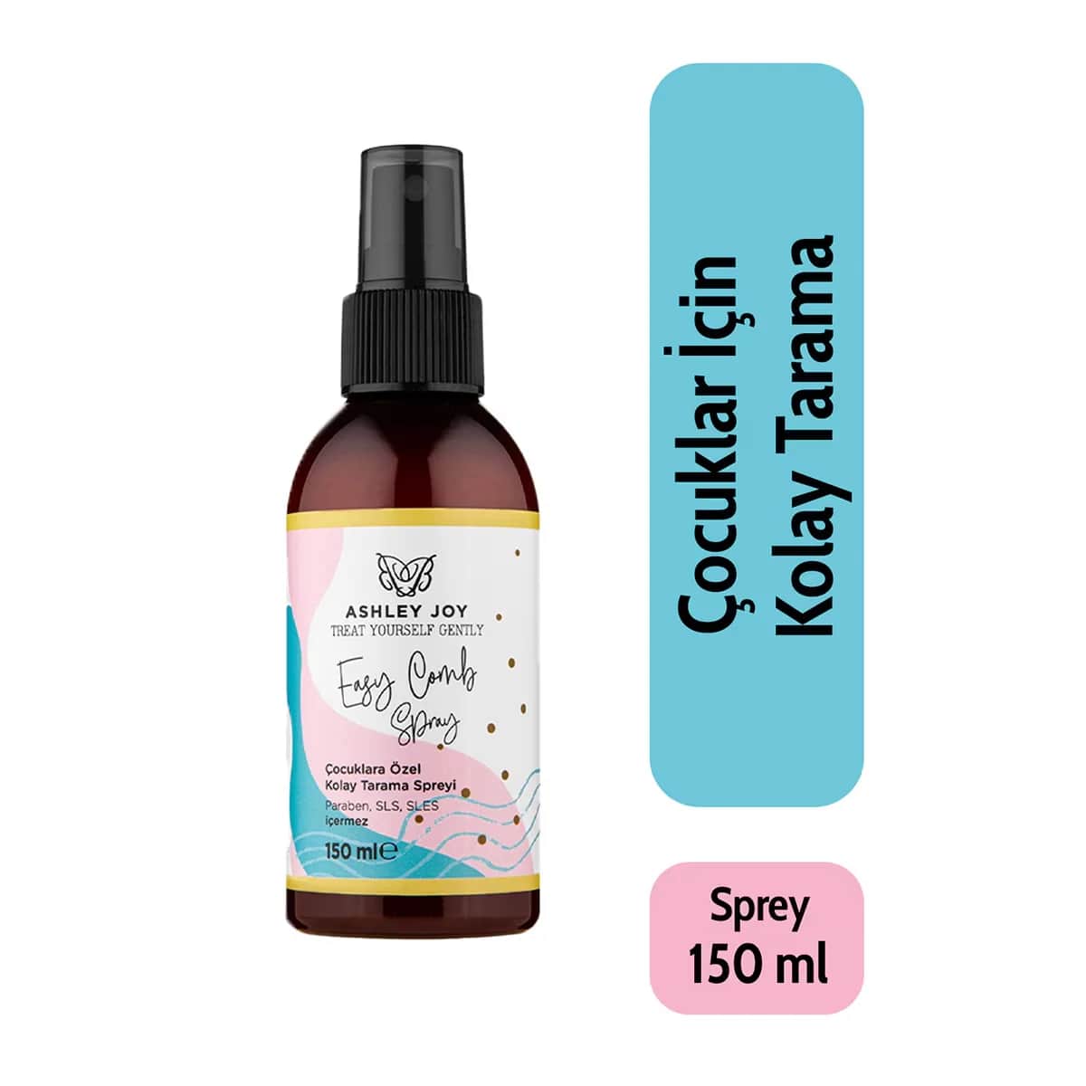 Ashley Joy Kinder Einfaches Kämm-Spray - 150ml