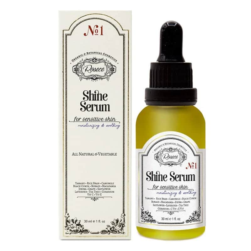 Rosece Shine Serum 30ml - Strahlender Hautschub &amp; Hydration