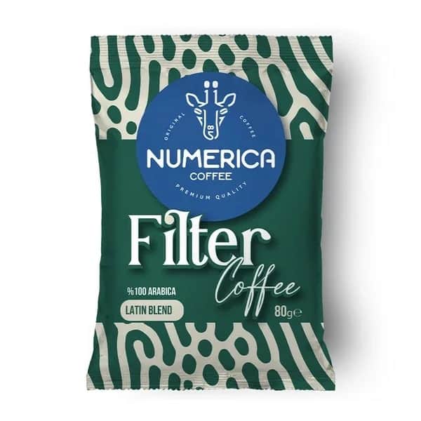 Numerica Lateinische Mischung Arabica Filterkaffee 80g