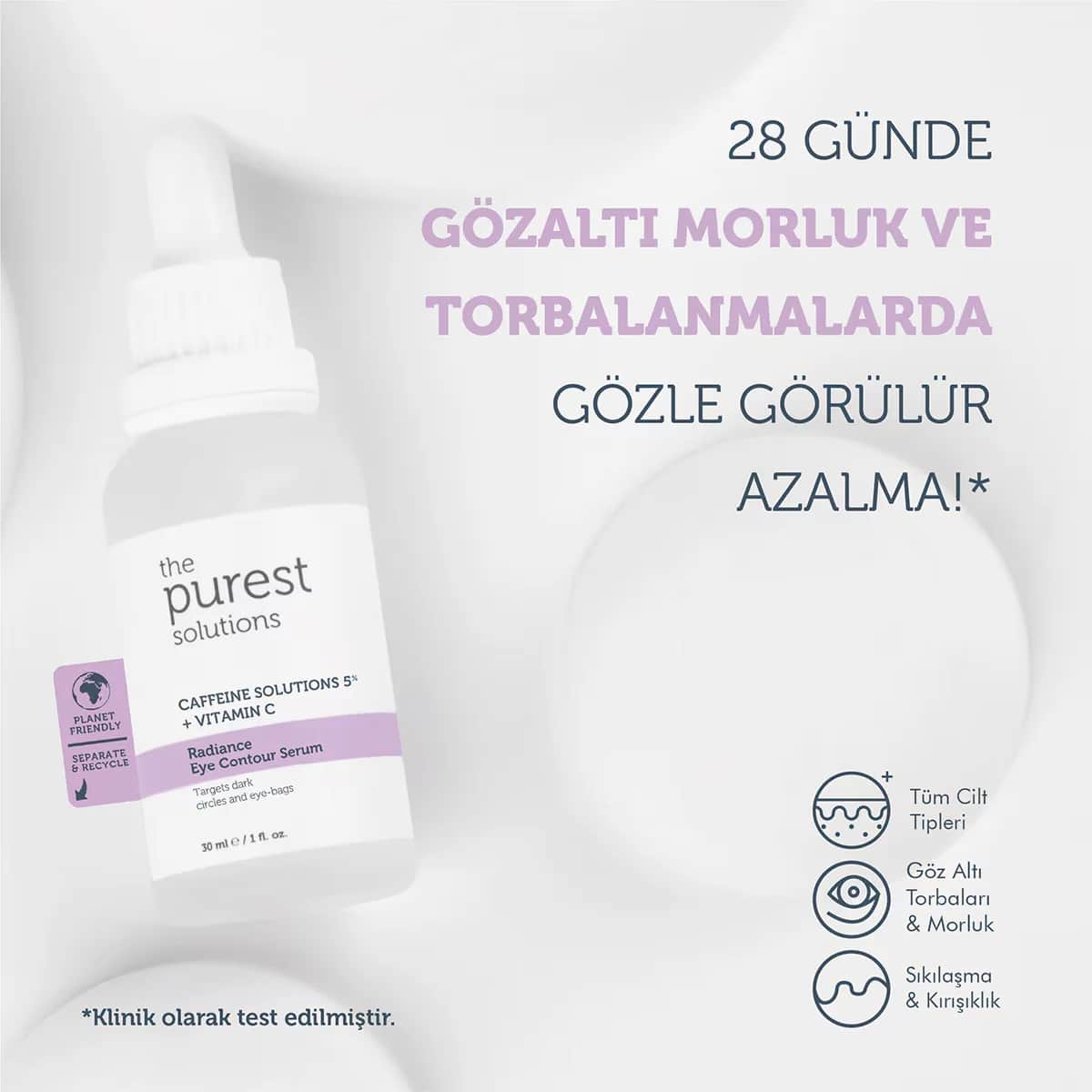 Purest Solutions Augenserum Radiance 30ml