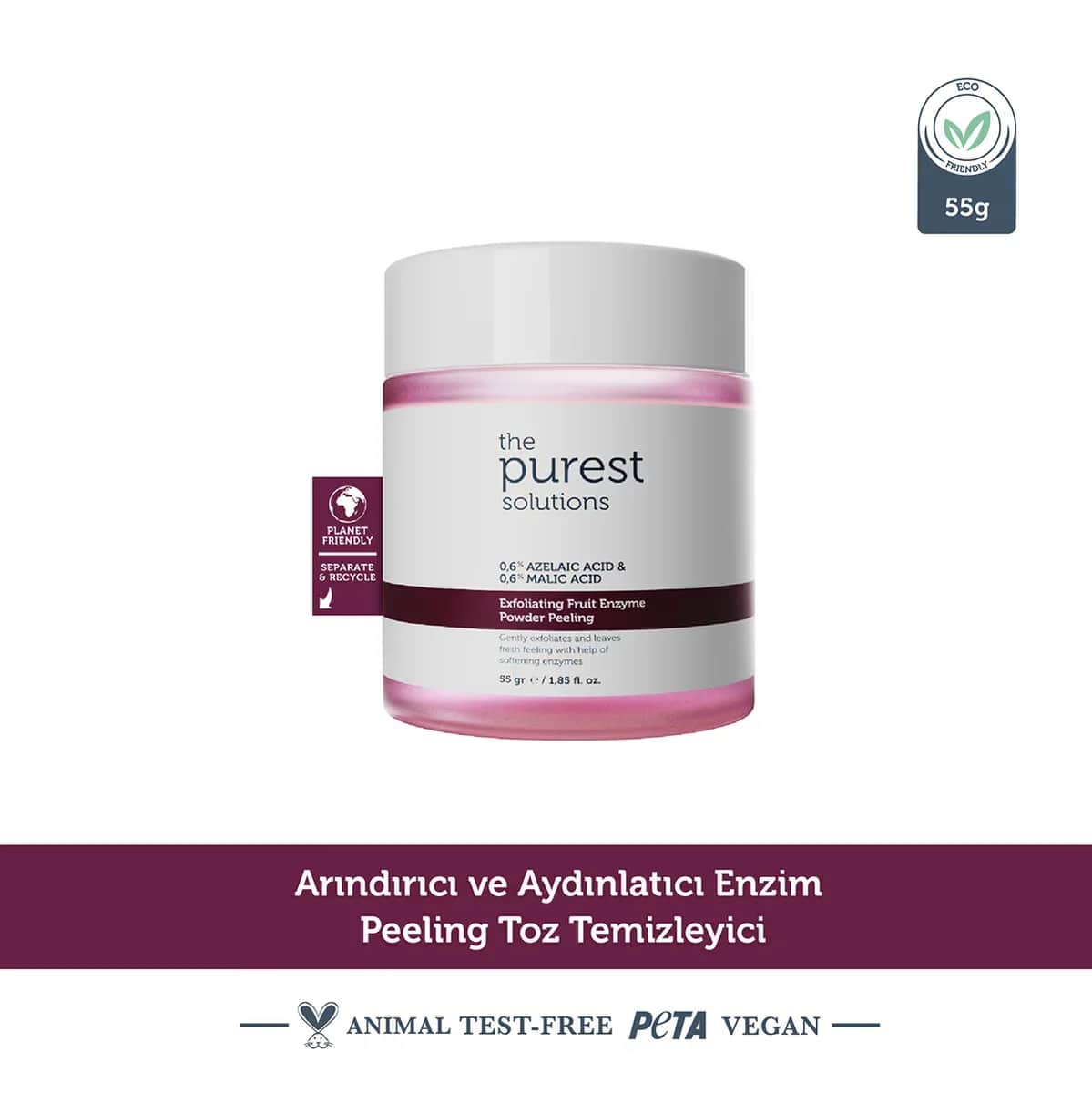 Frucht-Enzym-Peeling-Pulver 55g