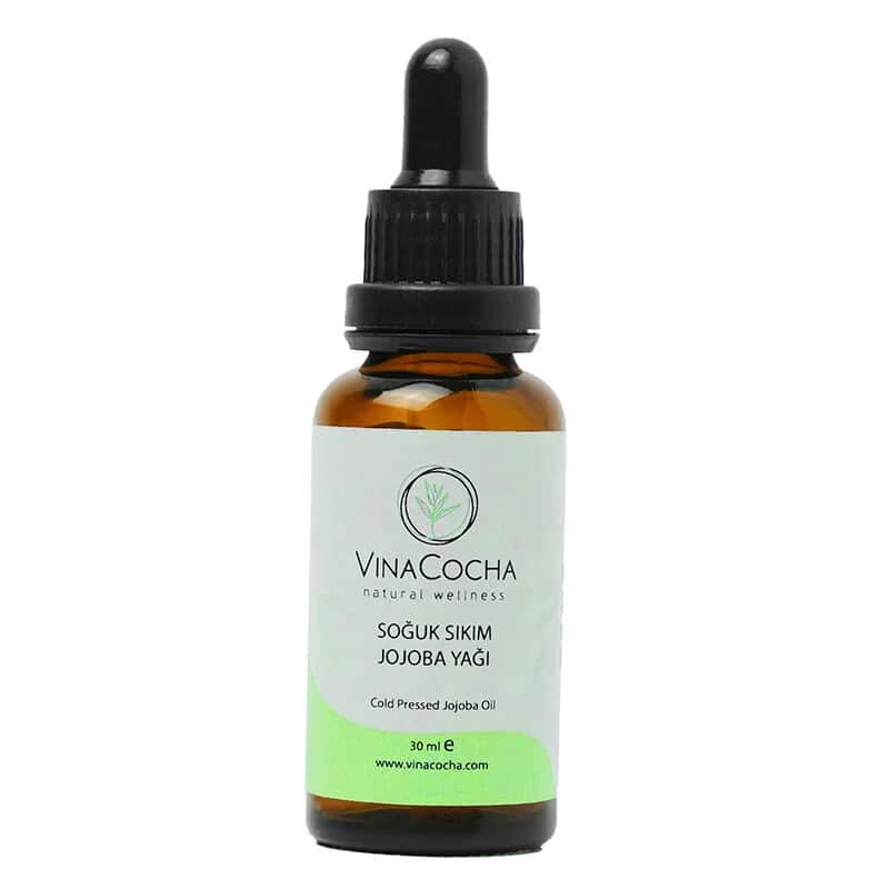 Vinacocha 30ml Kaltgepresstes Jojobaöl - Rein &amp; Natürlich