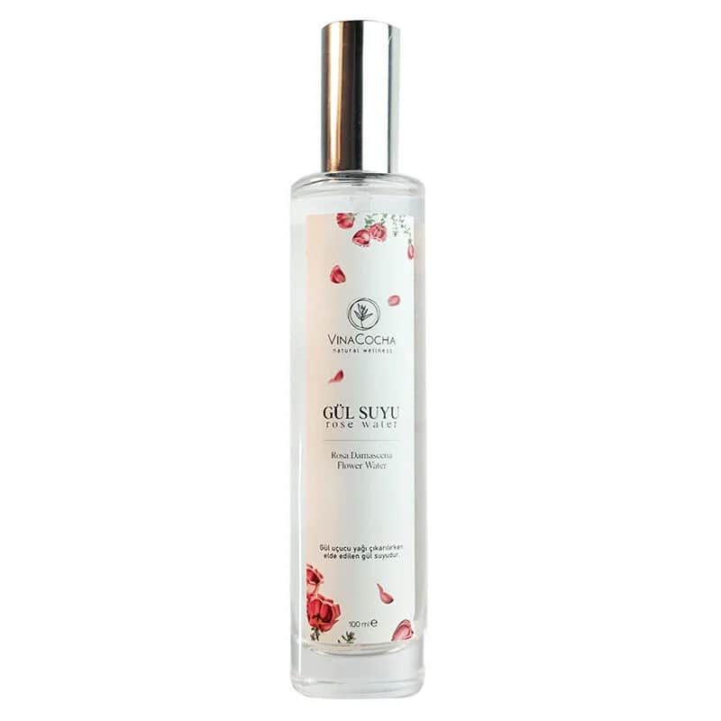 Vinacocha Rosenwasser 100ml - Reines, hydratisierendes Gesichtsspray
