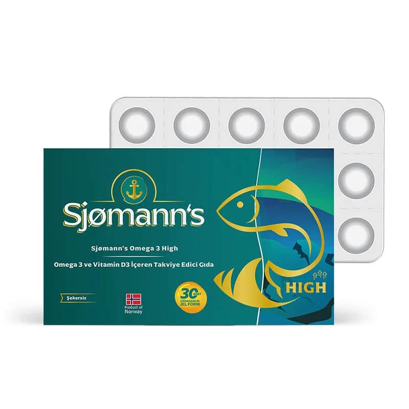 Sjomann's Omega 3 &amp; Vitamin D3 Kautabletten - 30 Stück