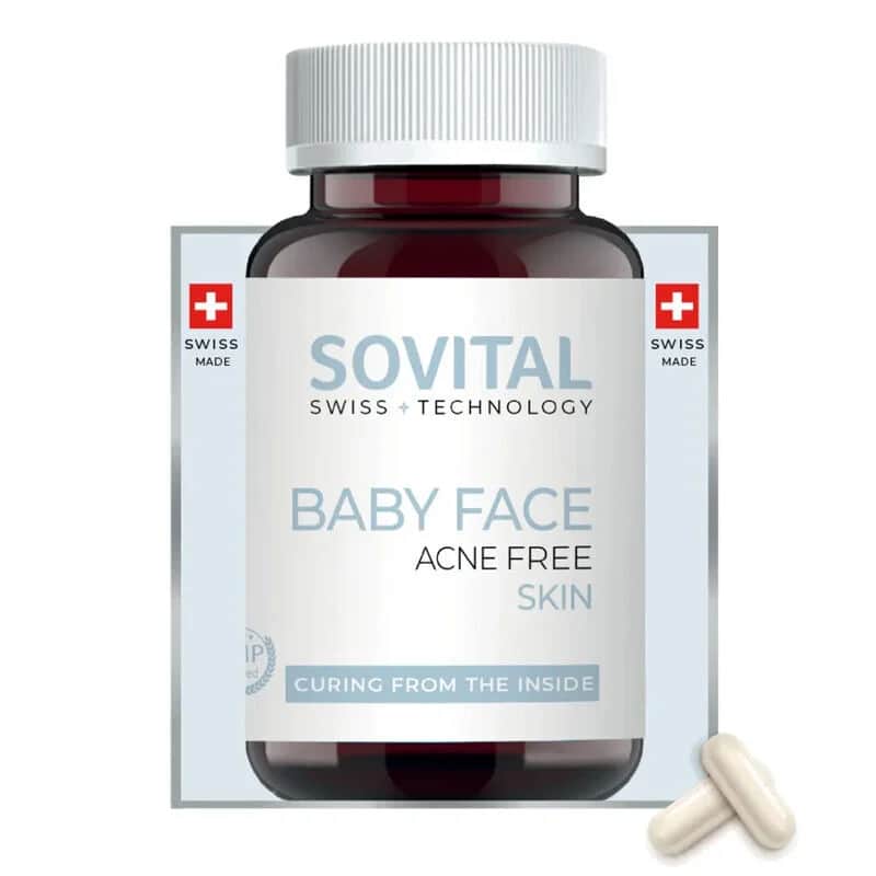 Sovital Baby Face 90 Kapseln - Nahrungsergänzung für jugendliche Haut