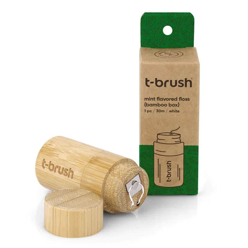 T-Brush Mint Bambuszahnbürste - Umweltfreundlich &amp; Erfrischend