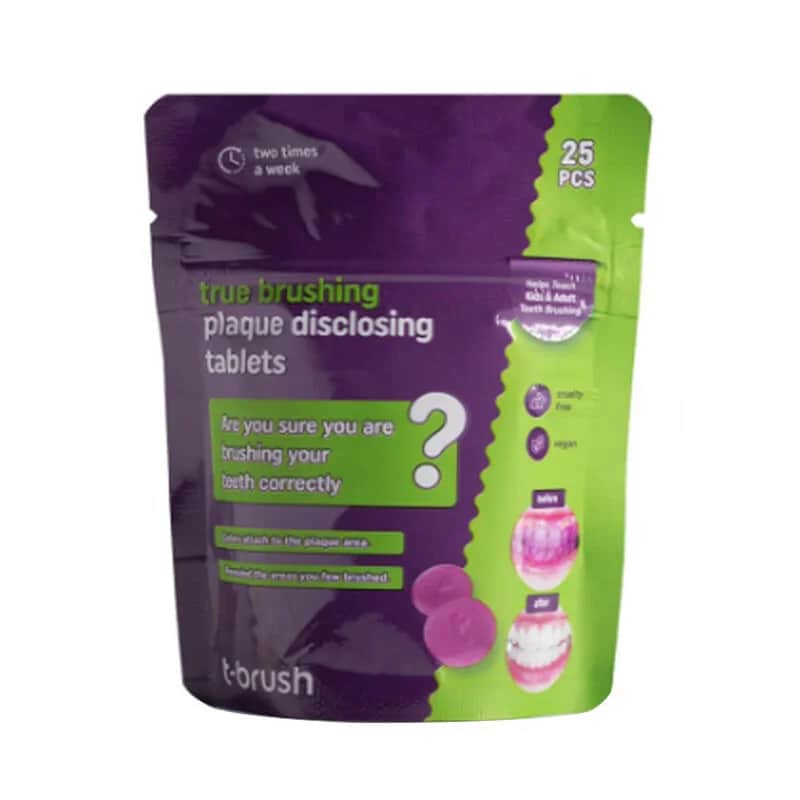 T-Brush Plaque-Detektions-Tabletten - 25 Stück