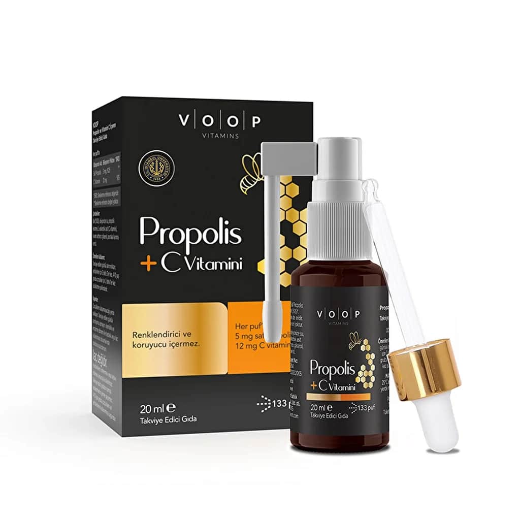 Voop Propolis &amp; Vitamin C Nahrungsergänzung - 20ml