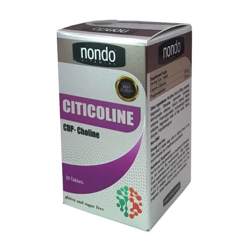 Nondo Vitamine Citicolin 30 Tabletten