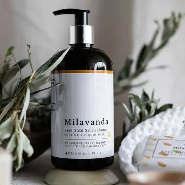 Milavanda Ziegenmilch Flüssigseife 400ml