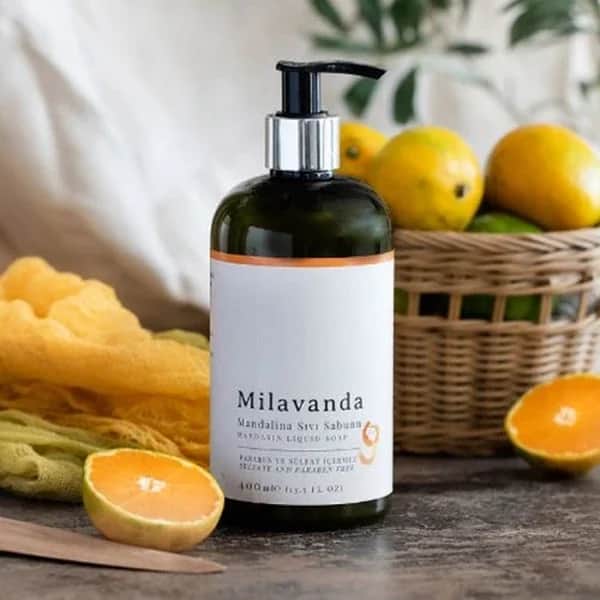 Milavanda Mandarinen Flüssigseife 400ml