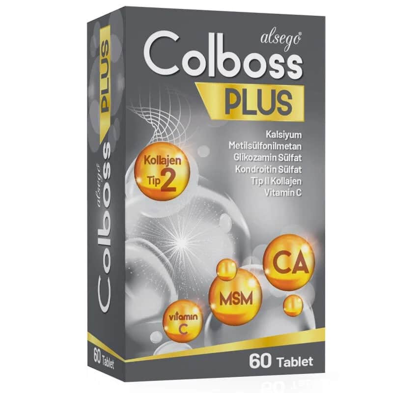 Colboss Plus: Fortgeschrittenes Nahrungsergänzungsmittel - 60 Tabletten