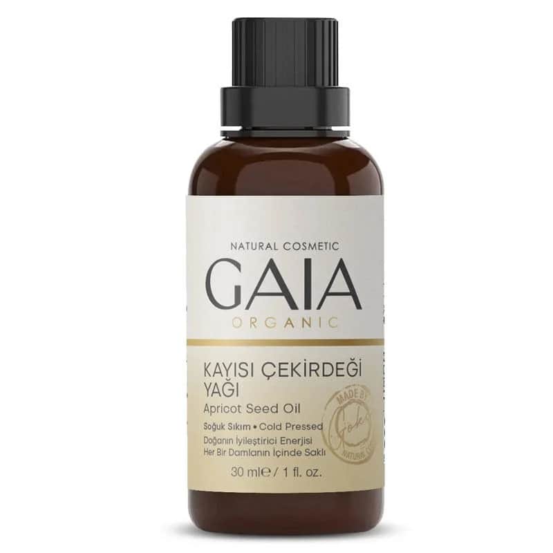 Gaia Bio-Aprikosenkernöl 30ml - Kaltgepresst &amp; Rein