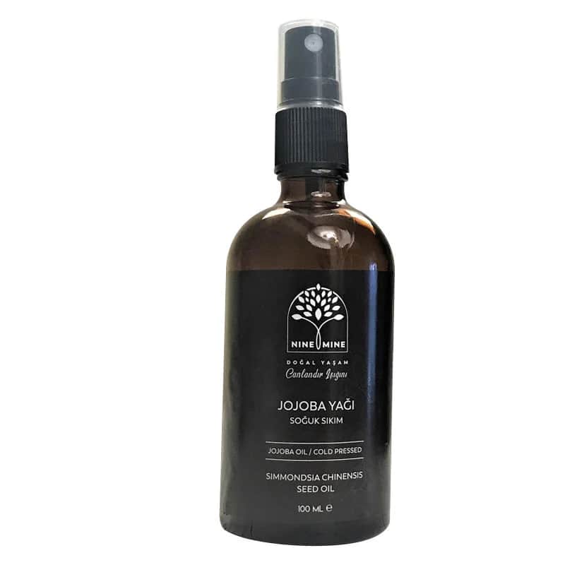Nine Mine 100ml Jojobaöl - Reines Feuchtigkeitsöl für Haut &amp; Haar