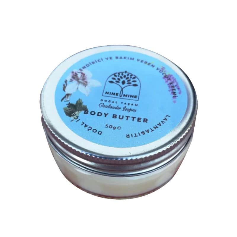 Nine Mine Natürliche Feuchtigkeitskörpercreme - 50ml