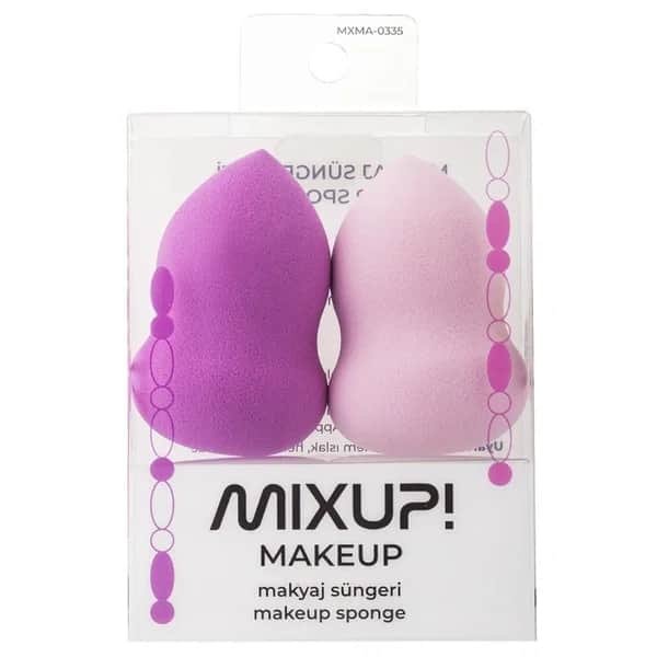 Makeup-Schwamm-Set Lilac Pink von Mixup