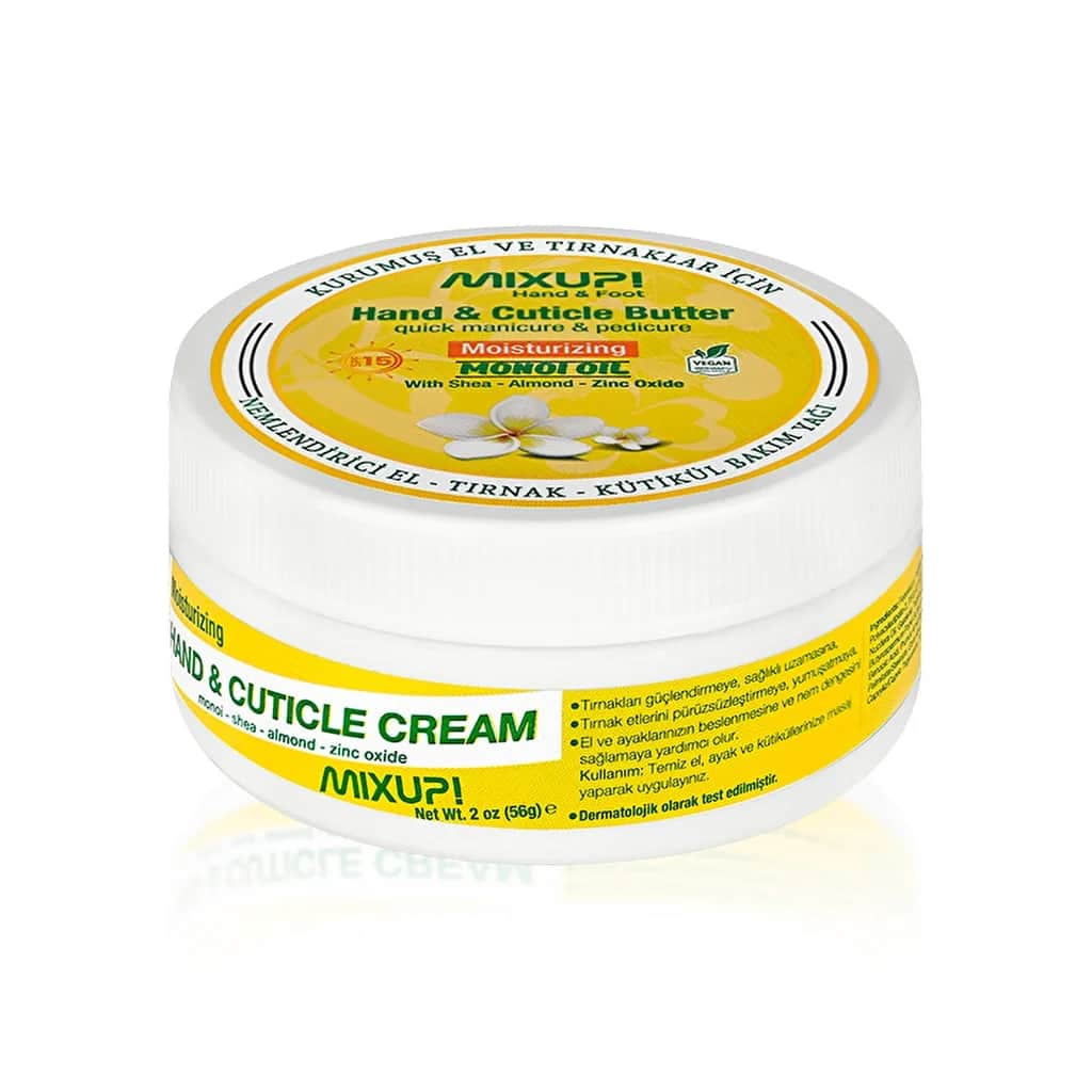Mixup Feuchtigkeitsspendende Hand- und Nagelhautbutter mit Monoi-Öl 56g