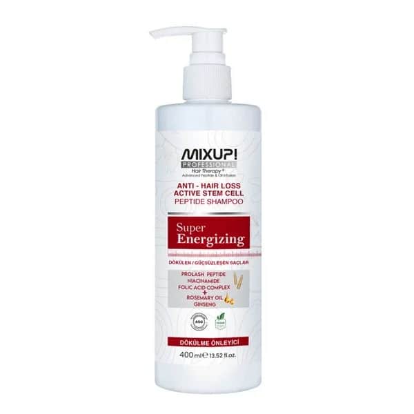 Mixup Energetisierendes Anti-Haarausfall Peptid Shampoo 400ml