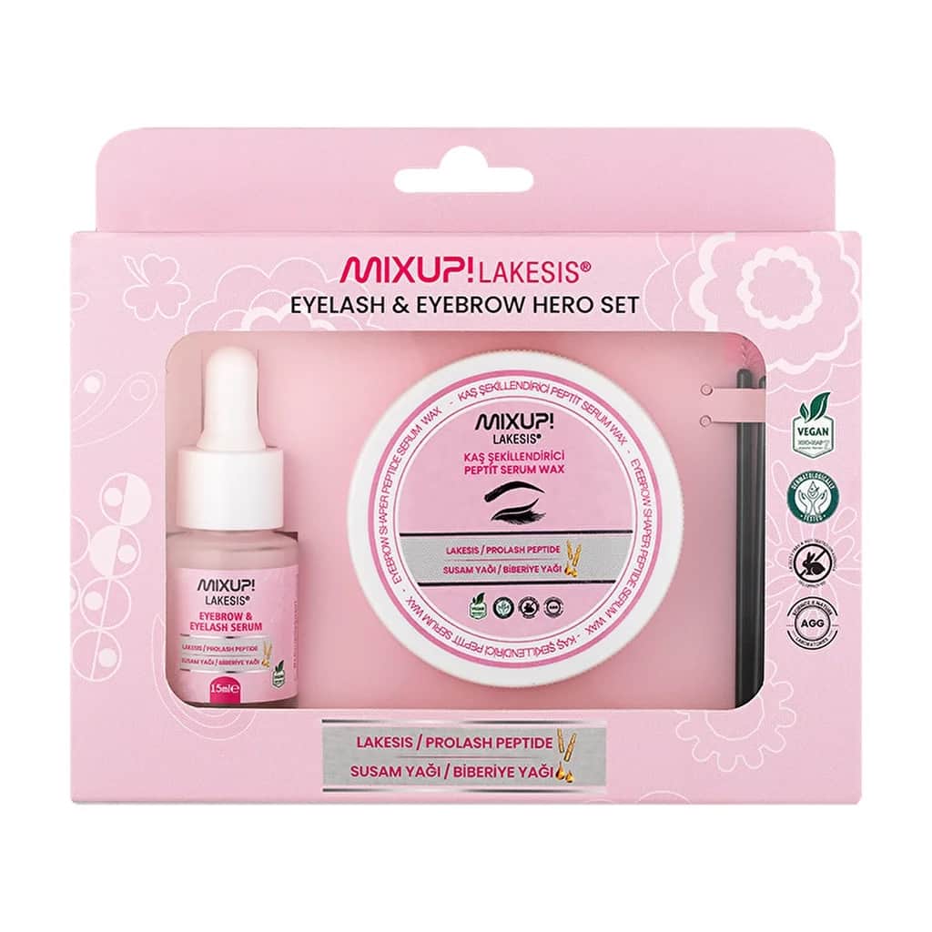 Mixup Lakesis Wimpern- und Augenbrauen-Set – Pflegen &amp; Verbessern