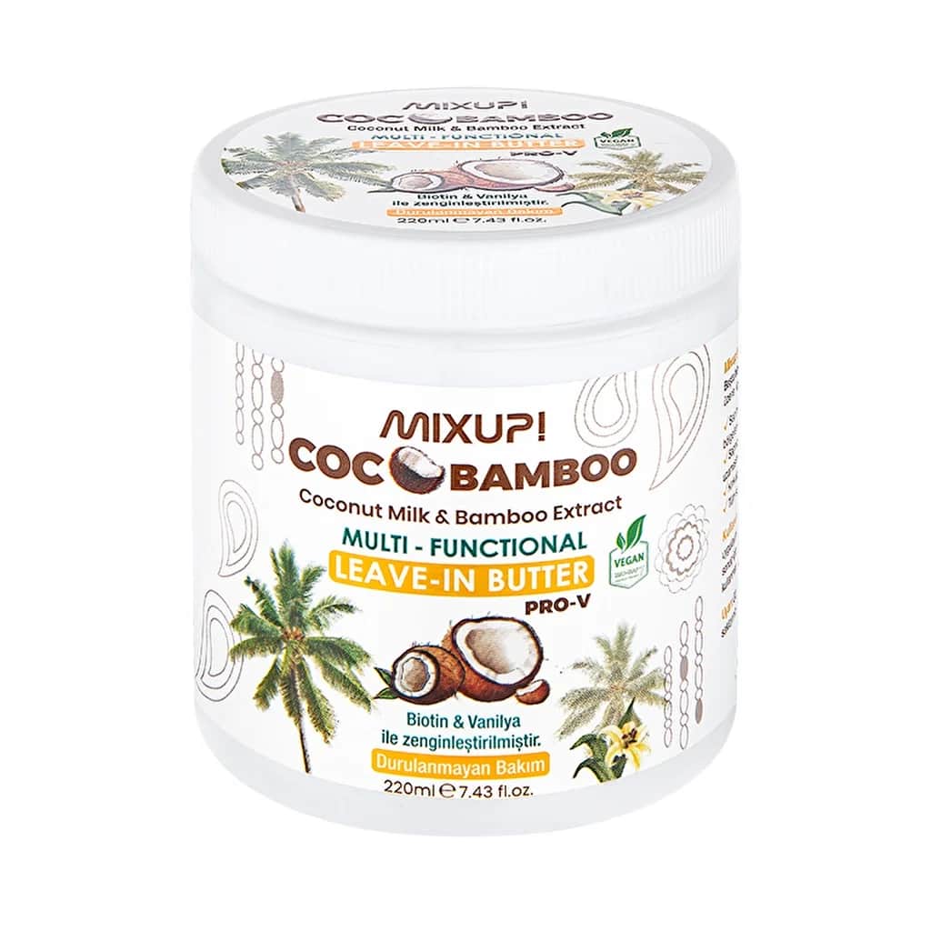 Mixup! CocoBamboo Butter No-Rinse Pflege für weiches, starkes Haar