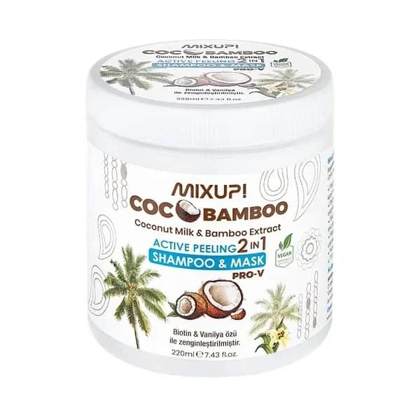 Mixup! CocoBamboo 2-in-1 Peeling Shampoo &amp; Maske 220ml