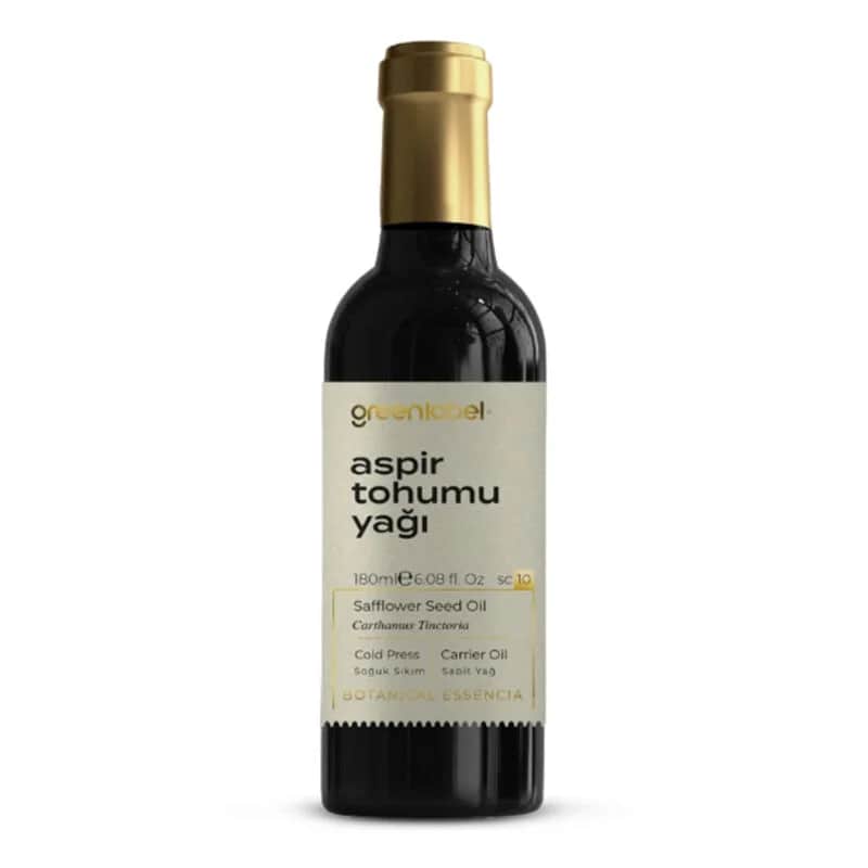 Greenlabel Saffloröl 180ml - Natürliche Haut- &amp; Haarpflege