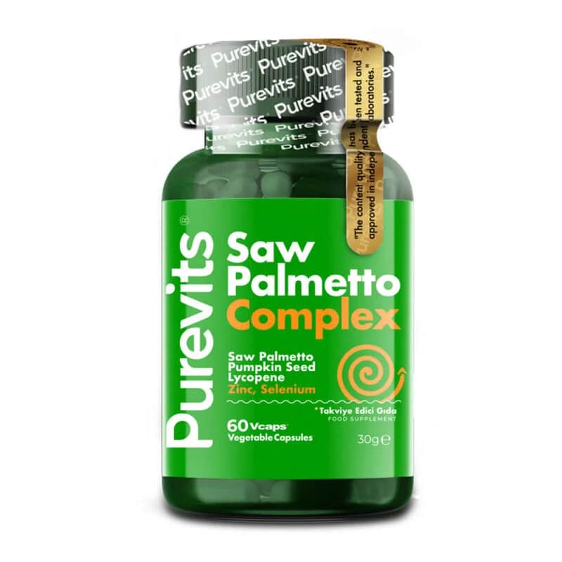 Purevits Saw Palmetto Komplex - 60 vegane Kapseln