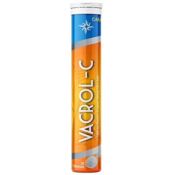 Carmed Vacrol-C Brausetabletten für das tägliche Wohlbefinden 20 Stück
