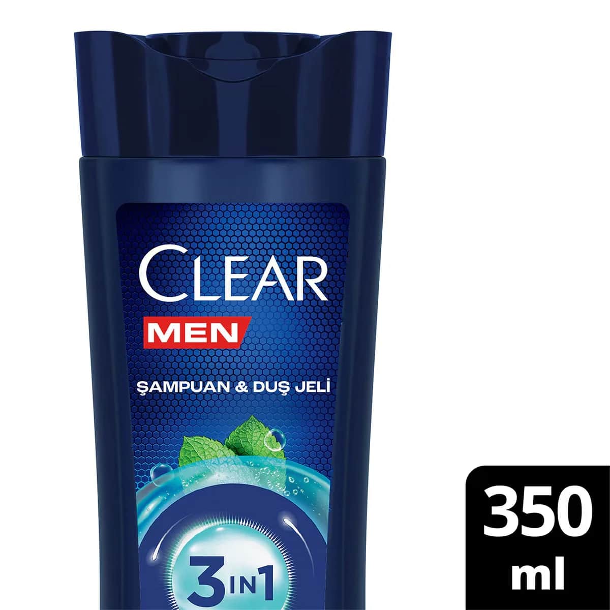 Clear Men 3-in-1 Shampoo &amp; Duschgel mit Menthol 350ml