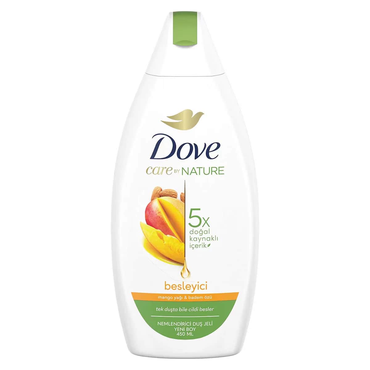 Dove Mangoöl &amp; Mandel-Extrakt Feuchtigkeitsspendendes Duschgel 450ml