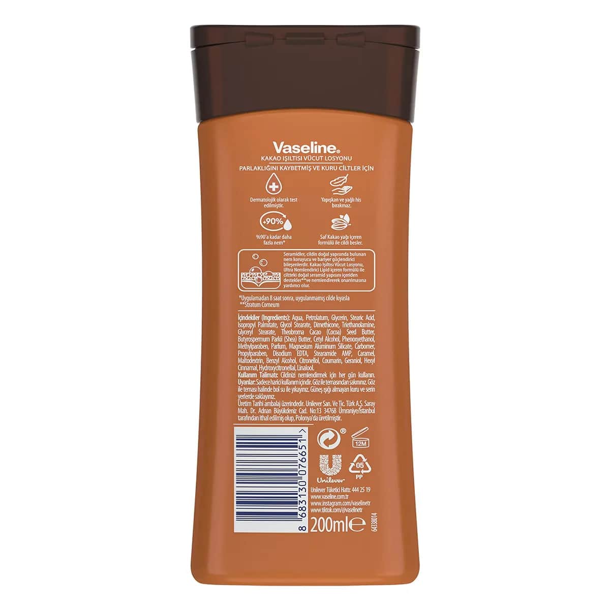 Vaseline Kakaobutter Körperlotion 200ml