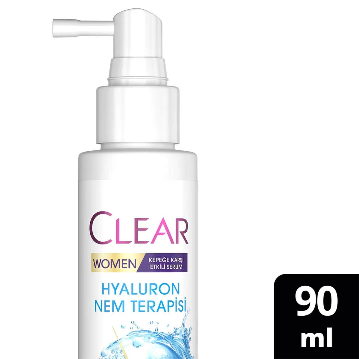 Clear Frauen Anti-Schuppen Serum mit Hyaluronsäure - 90ml