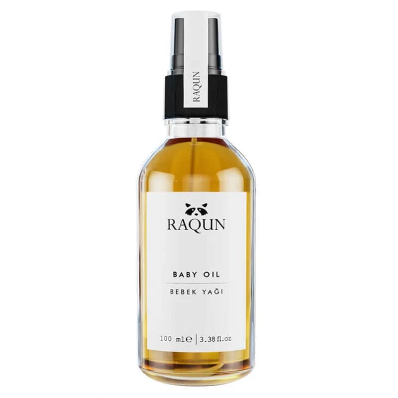 Raqun Babyöl 100 ml | Natürlicher Feuchtigkeitsspender für empfindliche Haut