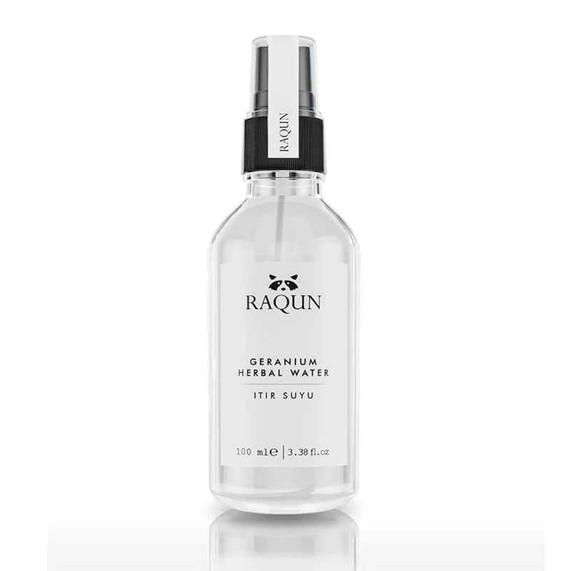Raqun Natürliches Pelargonium-Blütenwasser 100ml