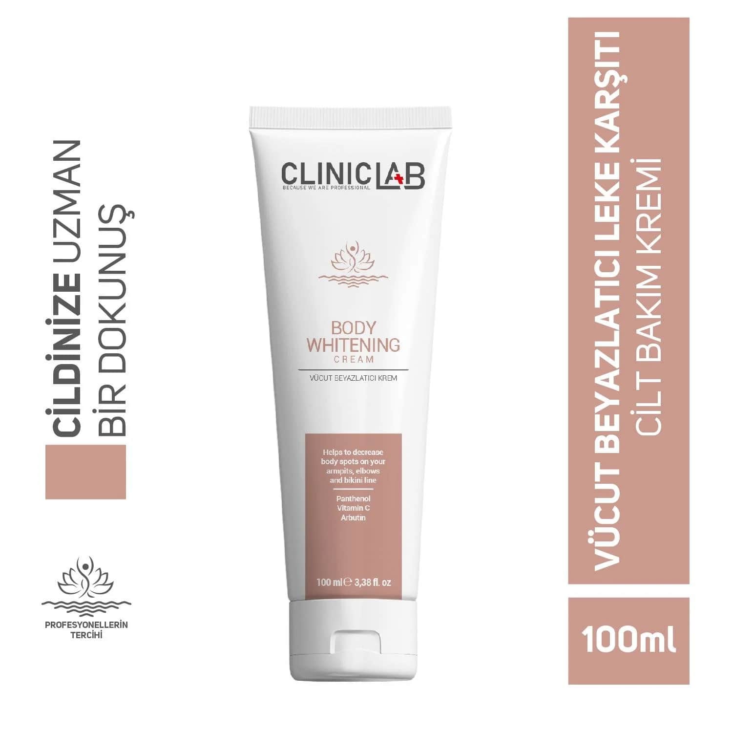 Clinique Lab Aufhellende und Whitening-Creme für empfindliche Bereiche und Körper 100ml von Clinique