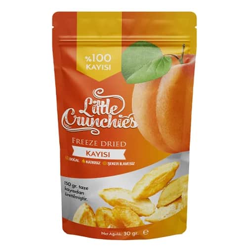 Little Crunchies gefriergetrocknete Aprikosensnacks - 30g