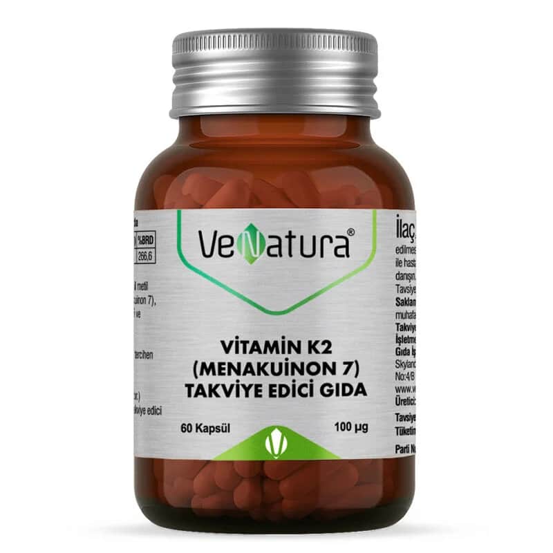 VeNatura Vitamin K2 (Menaquinon 7) - 60 Kapseln