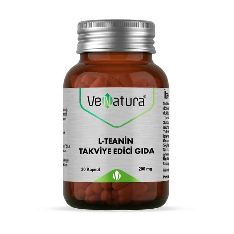 VeNatura L-Theanin 200 mg - Entspannungs- &amp; Konzentrationskapseln