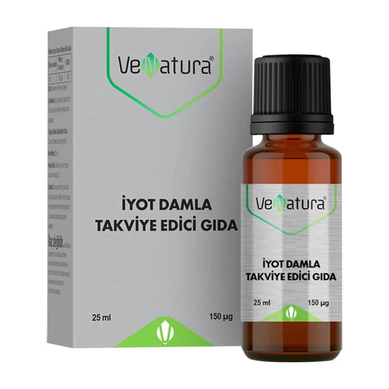 Venatura Jodtropfen 25ml - Essenzielles Nahrungsergänzungsmittel