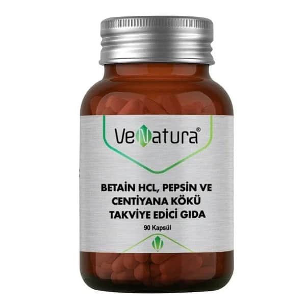 VeNatura Betain HCL, Pepsin &amp; Enzianwurzel Verdauungshilfe