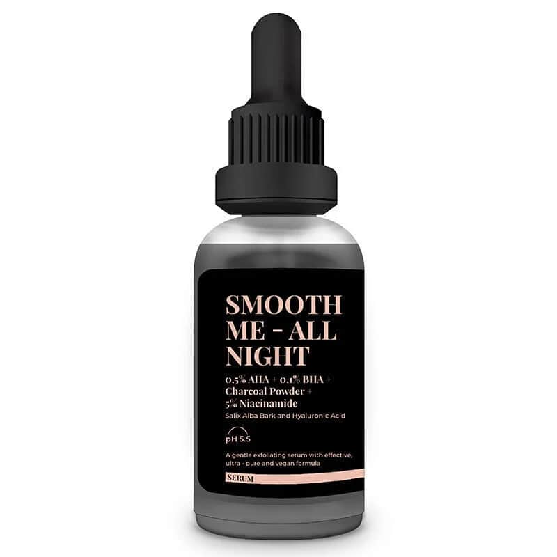 She Vec Smooth Me All Night Aktivkohle Serum 30 ml
